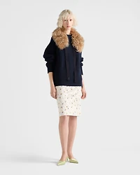 Wool and cashmere crew-neck sweater