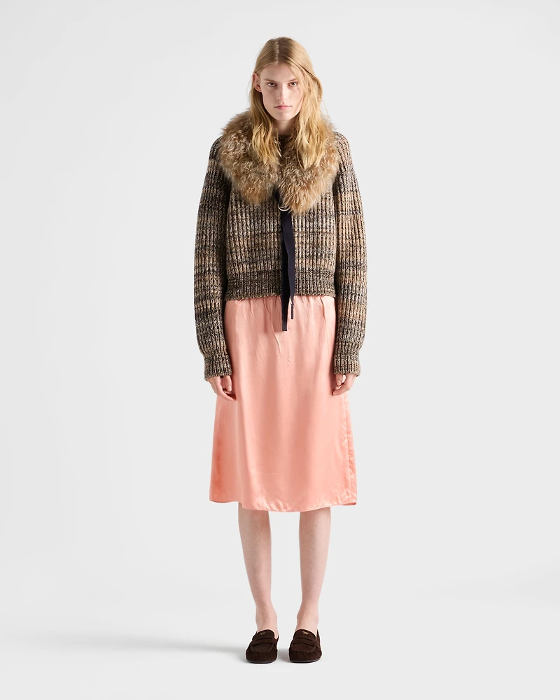 Wool and cashmere crew-neck sweater