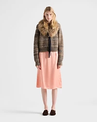 Wool and cashmere crew-neck sweater