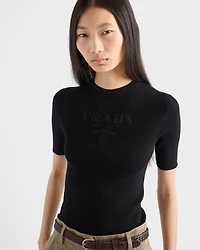 Cotton crew-neck sweater