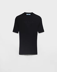 Cotton crew-neck sweater