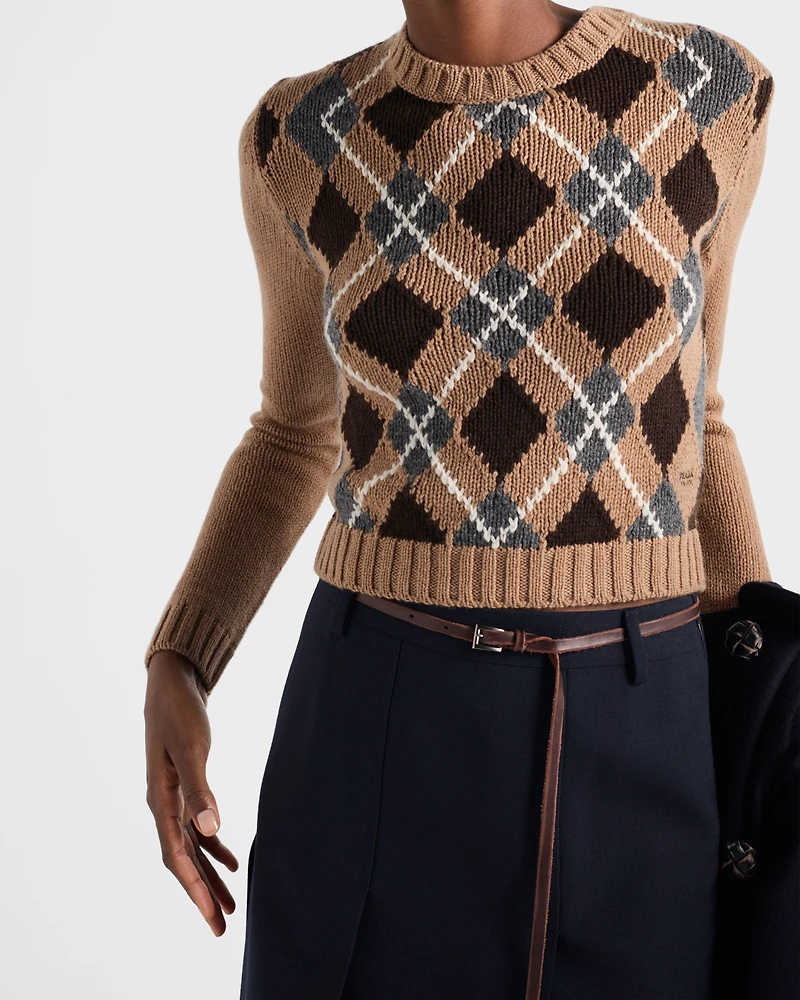 Cashmere crew-neck sweater