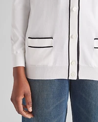 Silk cardigan