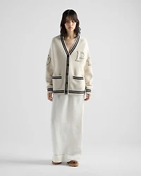 Wool and cashmere cardigan