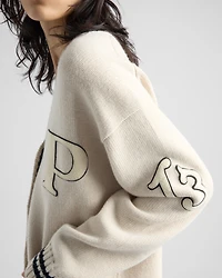 Wool and cashmere cardigan