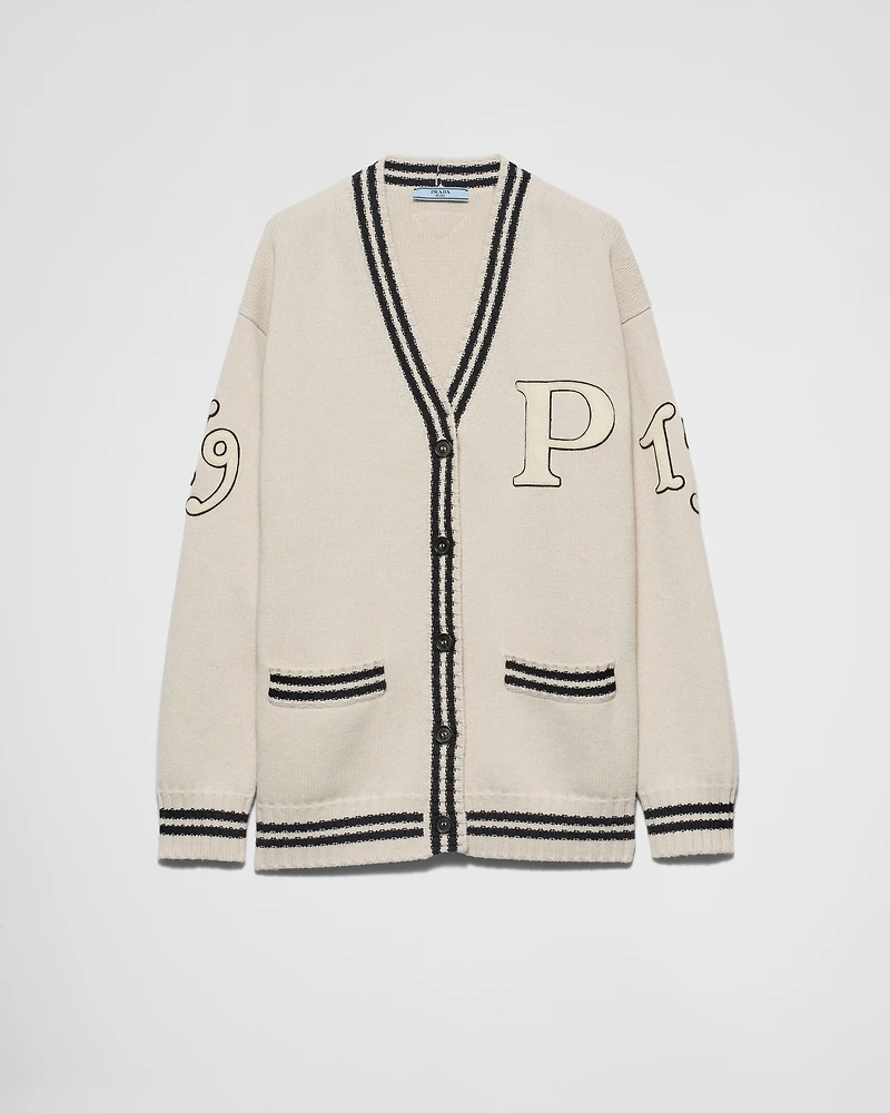 Wool and cashmere cardigan