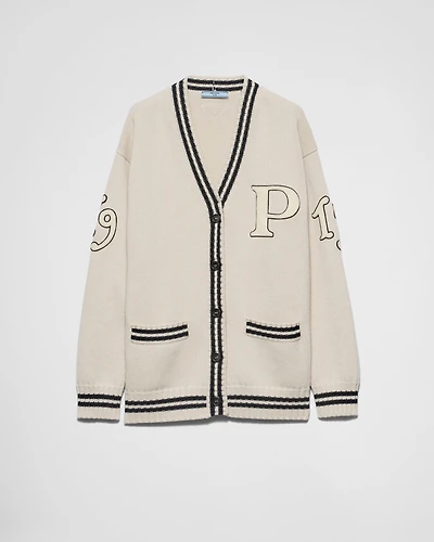 Wool and cashmere cardigan
