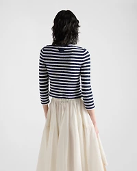 Cotton bouclé cardigan