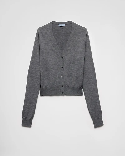Wool cardigan