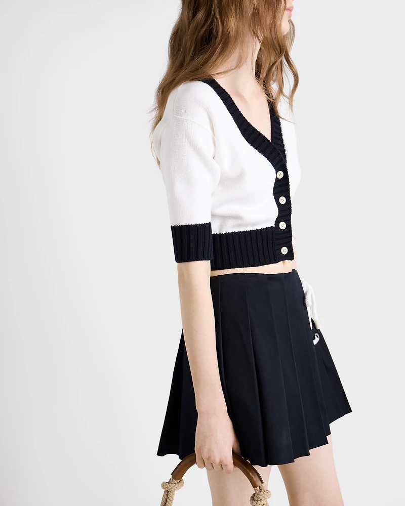 Cotton cardigan