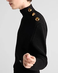 Wool turtleneck sweater