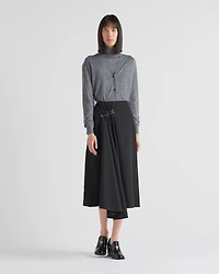 Cashmere and wool turtleneck sweater