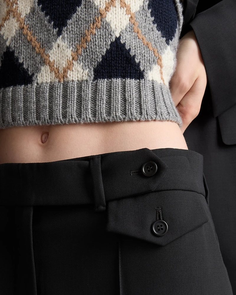 Light wool pants