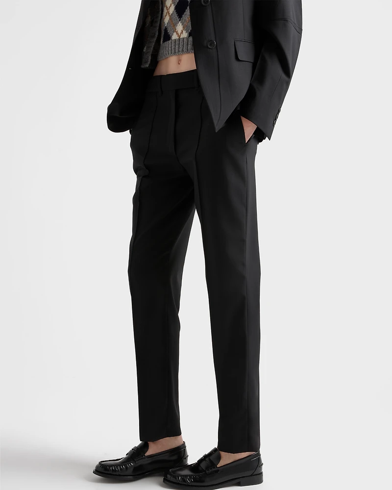 Light wool pants