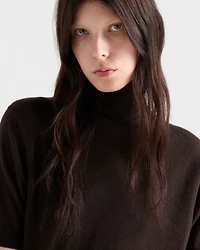 Cashmere turtleneck sweater