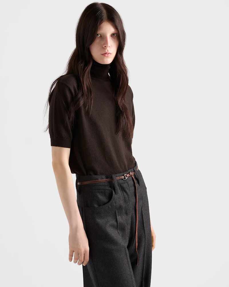Cashmere turtleneck sweater