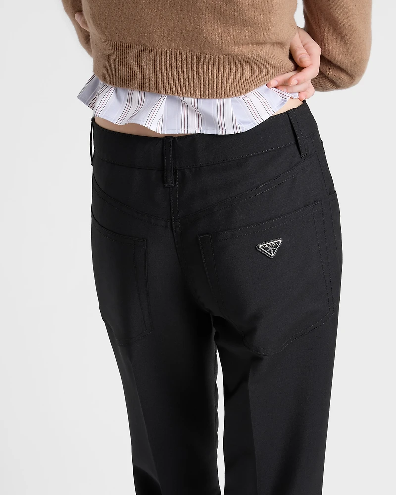 Kid mohair pants