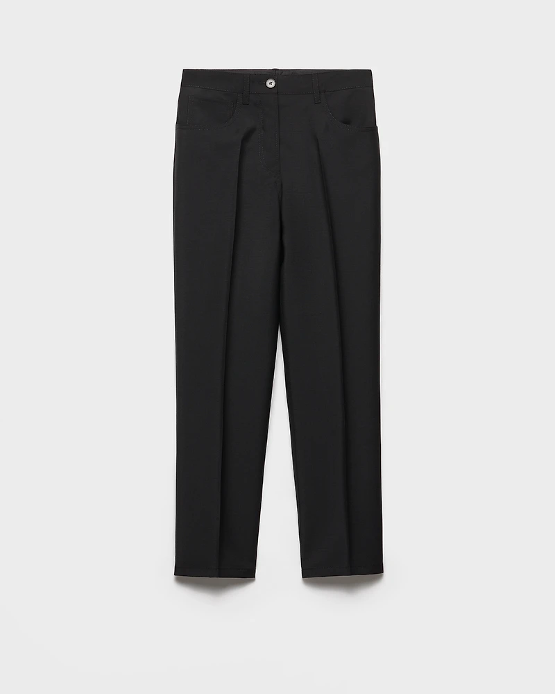 Kid mohair pants