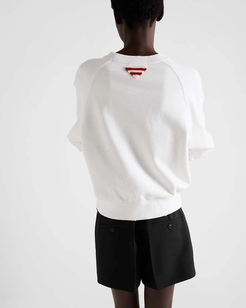 Kid mohair shorts