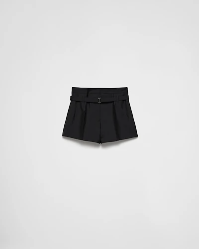 Kid mohair shorts
