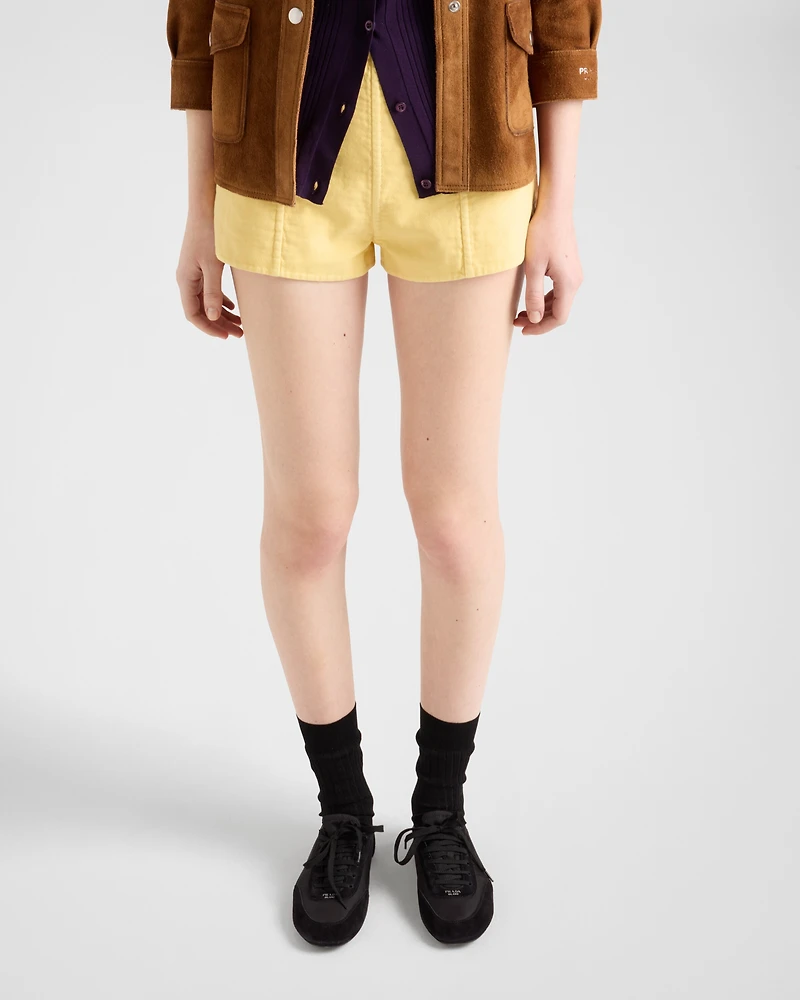 Double cotton shorts