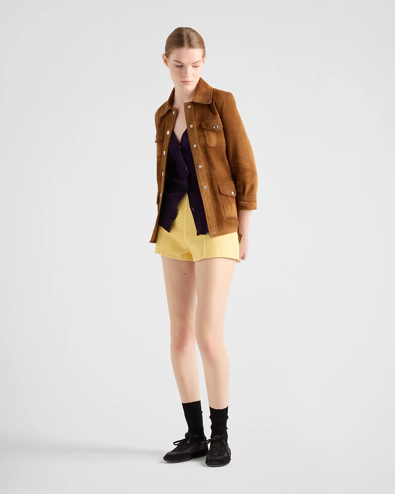 Double cotton shorts