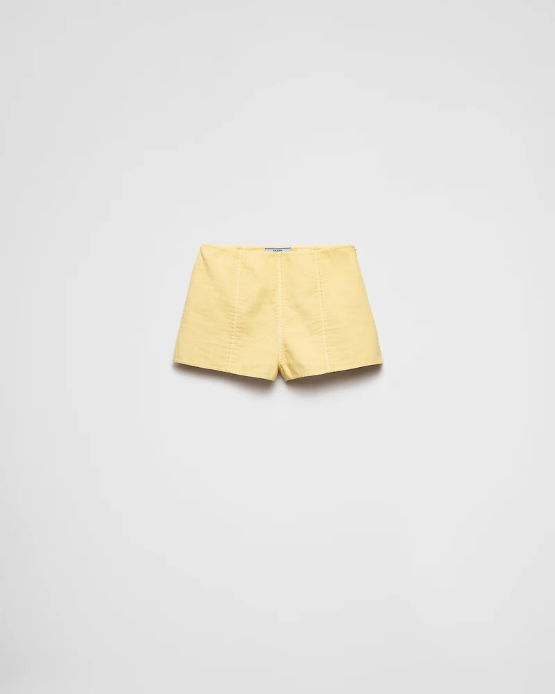Double cotton shorts
