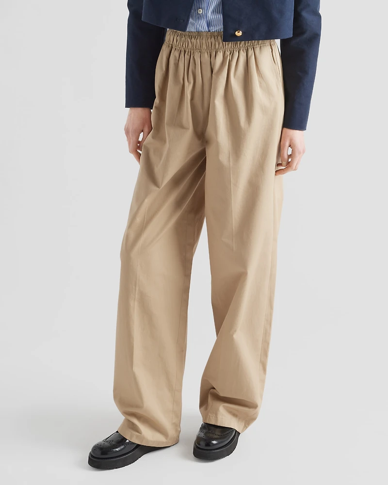 Poplin pants