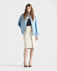 Cashmere and wool top