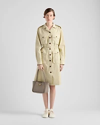 Poplin shirt-dress