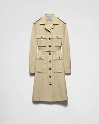 Poplin shirt-dress