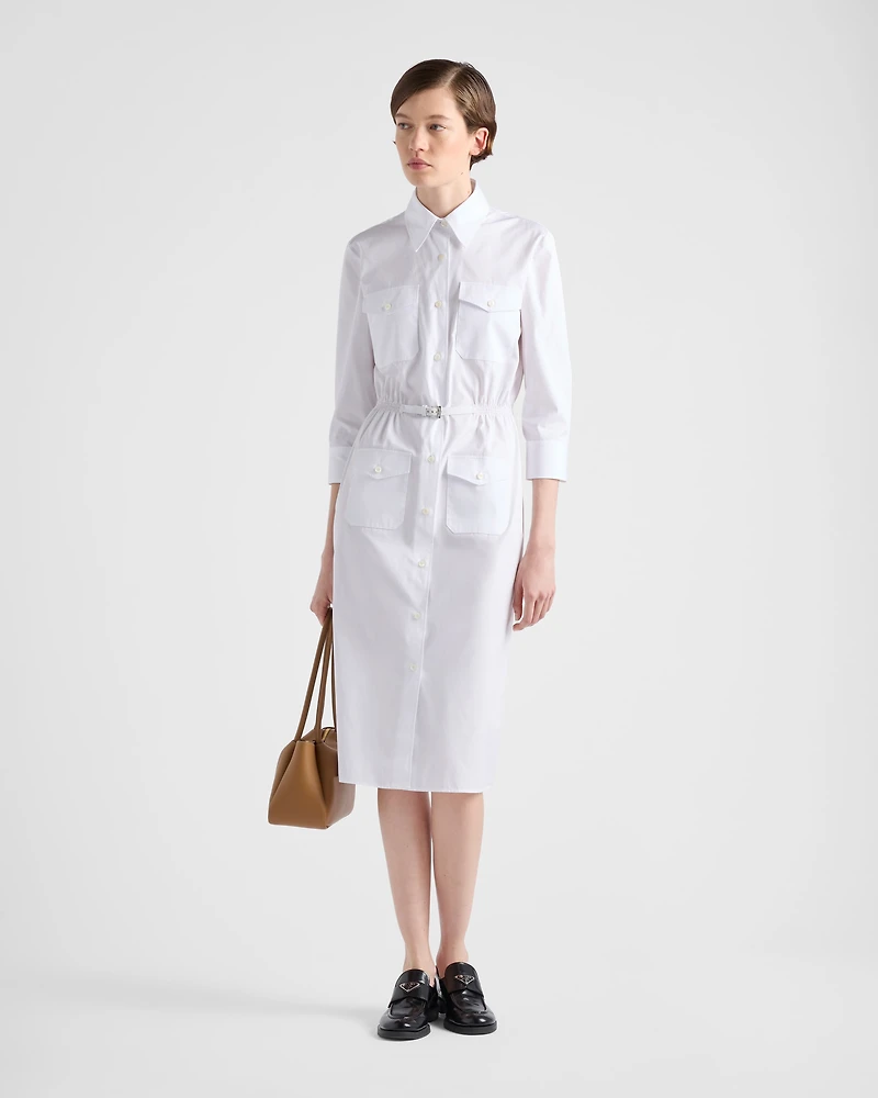 Poplin dress