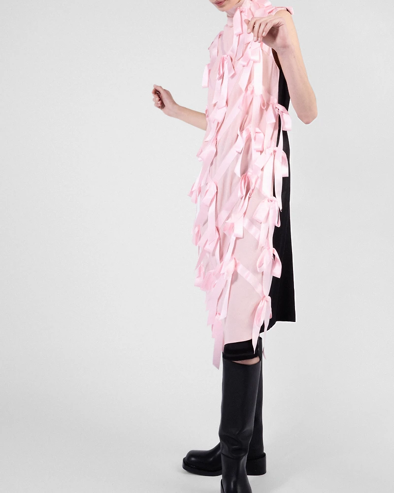 Sablé dress with bows