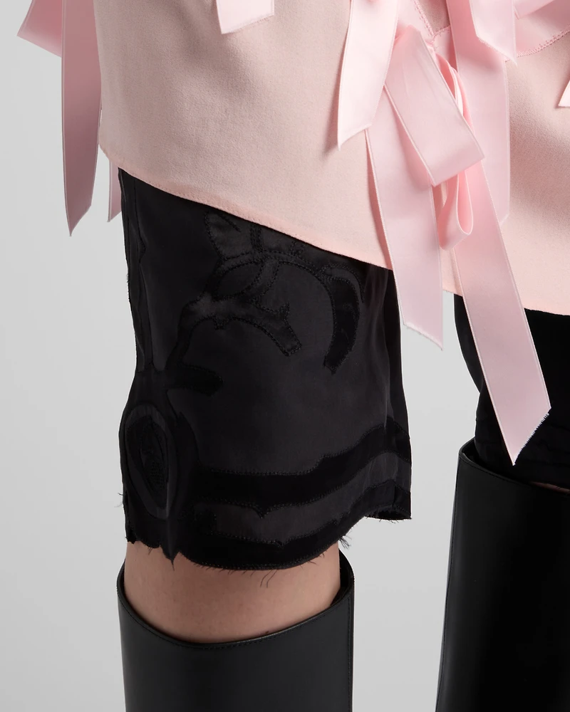 Sablé dress with bows