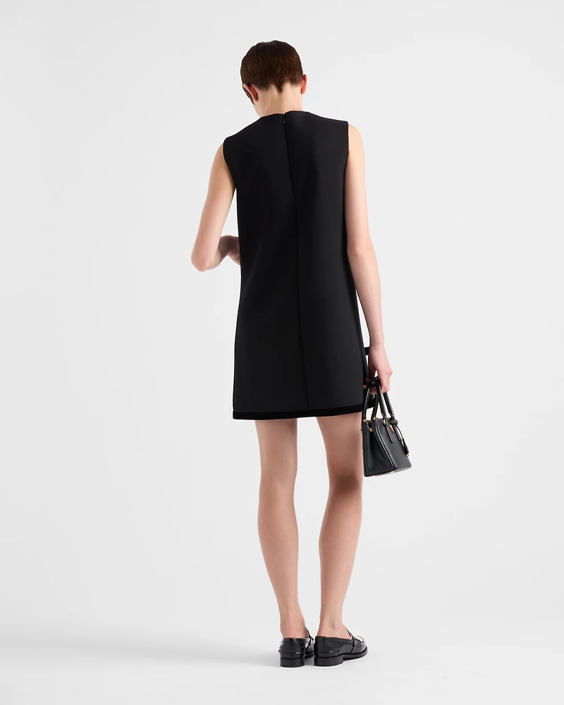 Natté mini-dress