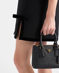 Natté mini-dress