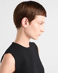 Natté mini-dress