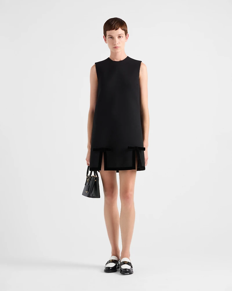 Natté mini-dress