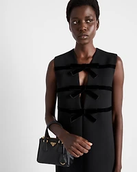 Natté mini-dress