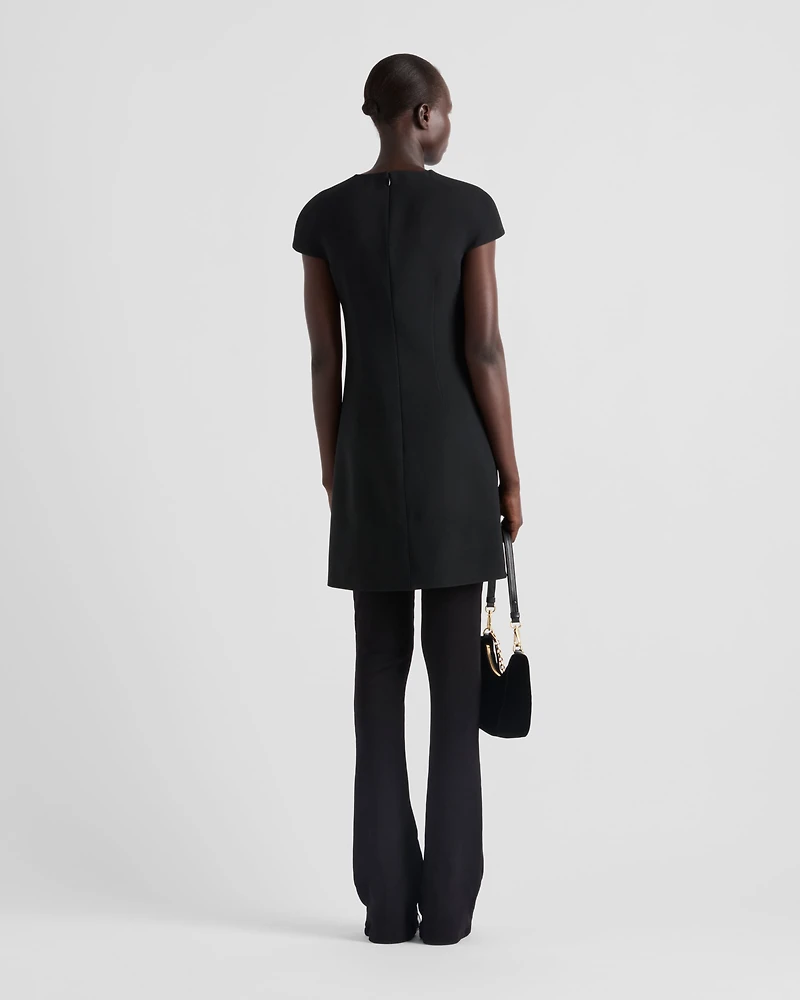 Sablè compact short dress