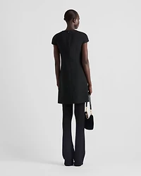 Sablè compact short dress