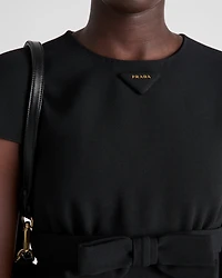 Sablè compact short dress