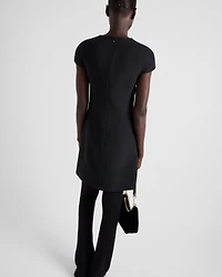Sablè compact short dress