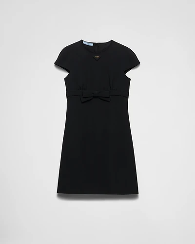 Sablè compact short dress
