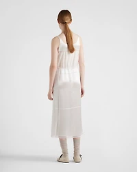 Embroidered old batiste dress