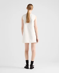 Old satin mini-dress