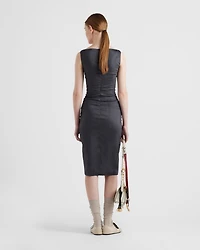 Stretch kid mohair dress