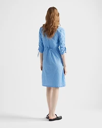 Eyelet lace dress
