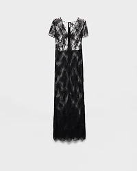 Long lace dress