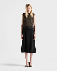 Shetland wool and cashmere dress